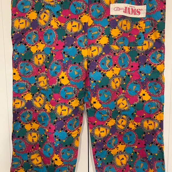 Mens 80s Vintage Jams long shorts/swim - Picture 2 of 5